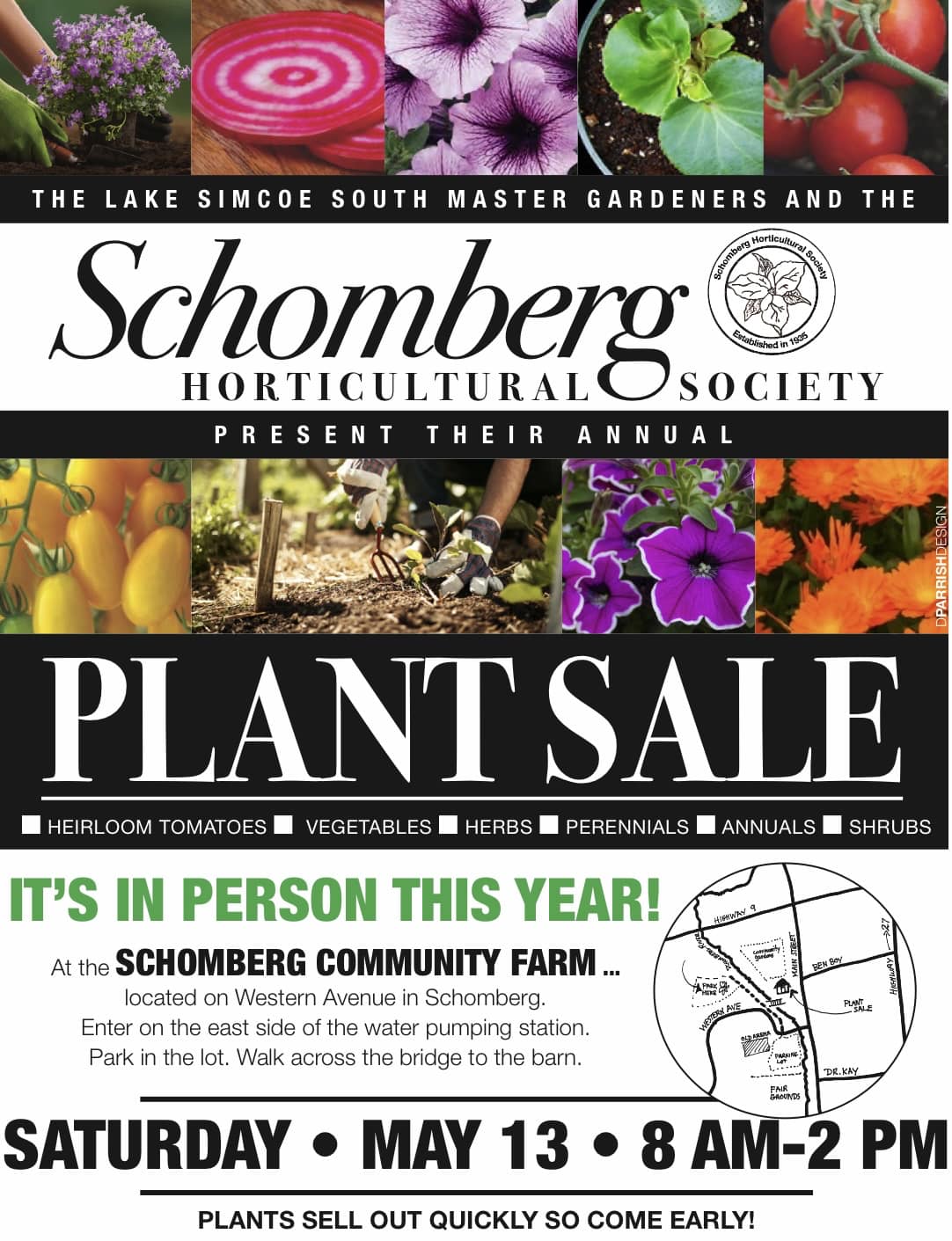 Plant Sale Schomberg Main Street